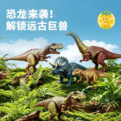 3D打印恐龙玩具|光辉系列·拼装拆卸关节可动