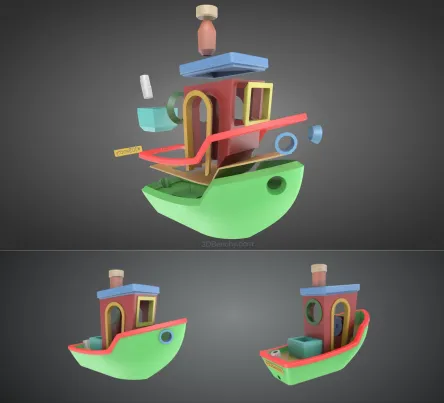 3DBenchy 船